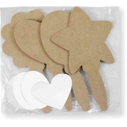 WOODEN HAND MIRROR-LOOSE WOODEN HAND MIRROR-LOOSE